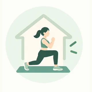 自宅運動のアイコン